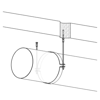 2-Punkt Standardbefestigung horizontal (2PH-SB)